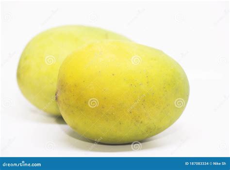 Yellow mangoes stock photo. Image of nutrition, background - 187083334