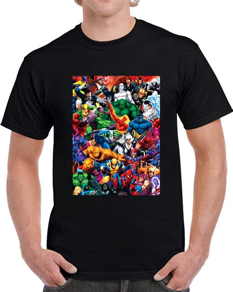 Marvel Heroes T Shirt T Shirt