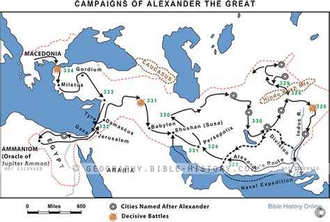 Alexander The Great Biography Timeline