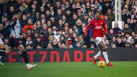 90 in 20 highlights from Fulham v Manchester United in the Premier ...