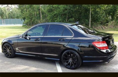 MERCEDES C CLASS BROOKLANDS MATTE BLACK | Car gallery|- Auto Craze