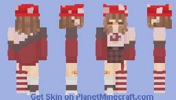 mushroom girl Minecraft Skin