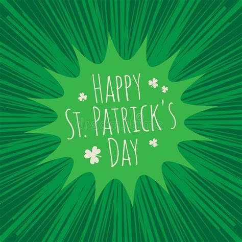 St. Patricks Day Green Background Stock Vector - Illustration of greeting, celtic: 110121304