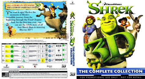 Shrek 3D The Complete Collection - Bluray - Movie Blu-Ray Scanned Covers - Shrek 3D The Complete ...