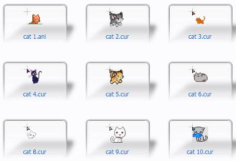 Mouse Cursors / Animal - free cool mouse cursors, fun cursors, windows desktop cursors download