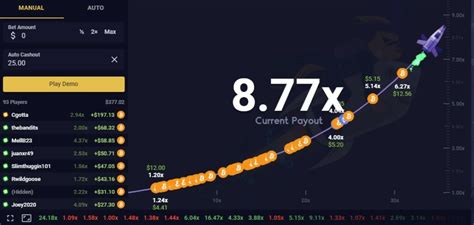 Rocket Ship Betting Game - Crash Rocket Gambling Game