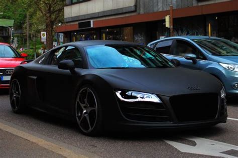 Audi R8 Matte Black - malaykuri