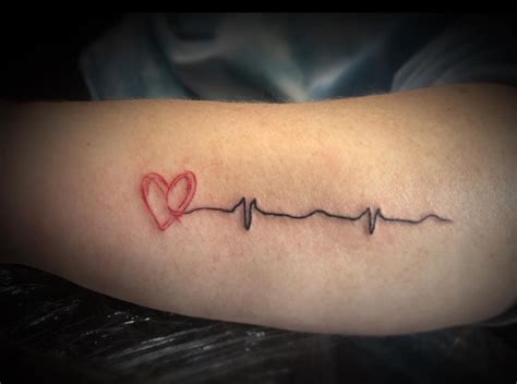 Heartbeat Tattoo Designs: Top 30 Ideas In 2023 | Styles At Life