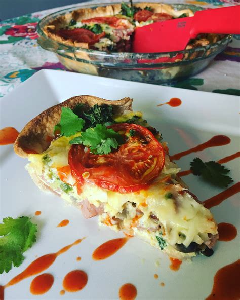 Turkey ham and veggie quiche – Fresh & Fancy @ Mama Sheenas