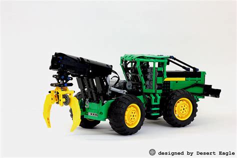 Skidder John Deere 648L | After my LEGO Technic Feller-Bunch… | Flickr