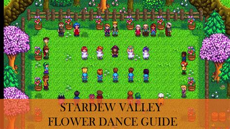 Stardew Valley Flower Dance Guide: Location, Partner and Other - GamesCrack.org