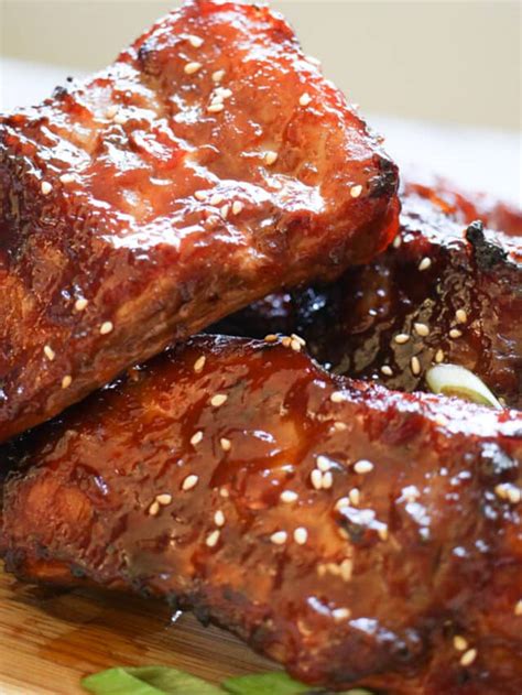 Easy Sticky Asian Pork Ribs Recipe