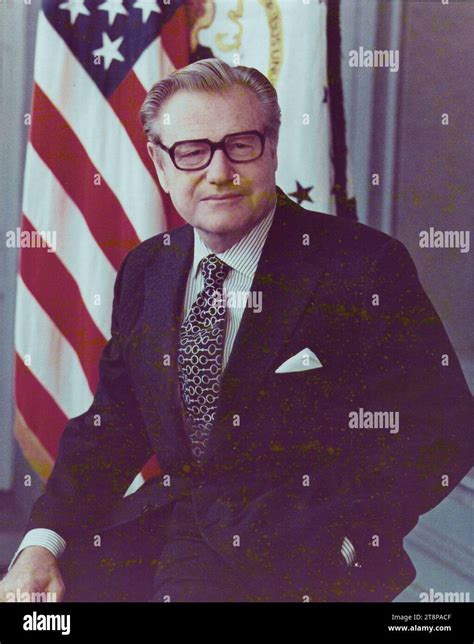 Vice President Nelson Rockefeller official portrait Stock Photo - Alamy