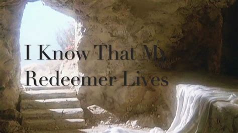 I Know That My Redeemer Lives (cover hymn) - YouTube