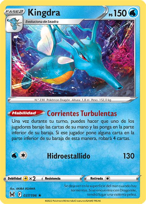 Kingdra (Origen Perdido TCG) - WikiDex, la enciclopedia Pokémon