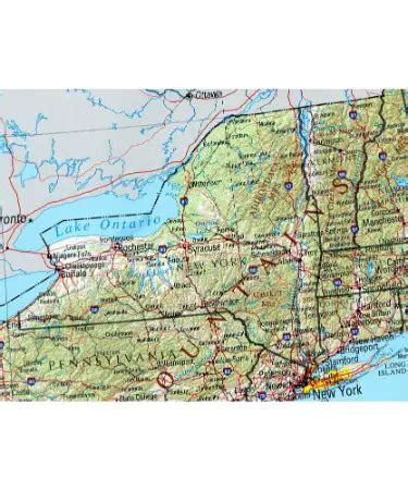 🆕 New York State Road Map PDF - Free Download (PRINTABLE)