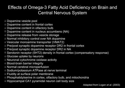 Omega-3 Fatty Acids And Depression