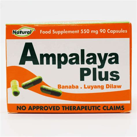 Ampalaya Plus - Go Natural Herbal Health Supplement - Nattural Quality Corporation