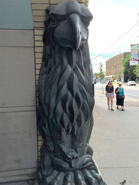 21 best Griffin Statues Toronto Public Library images on Pinterest ...