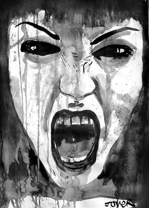 anger by Loui Jover | Anger art, Anger drawing, Emotional art