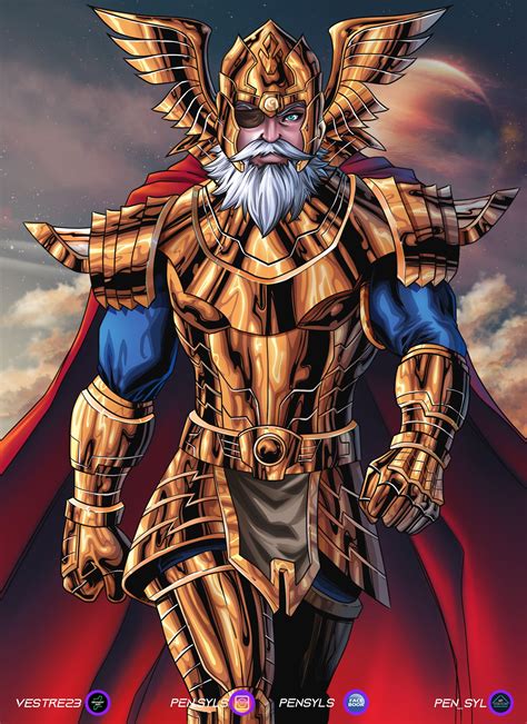 Odin Borson by vestre23 on DeviantArt | Odin comics, Marvel comics ...