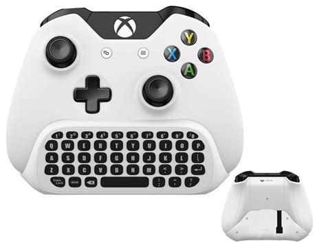 Wireless Keyboard ChatPad for Microsoft Xbox One Controller Keyboard White 752589809399 | eBay