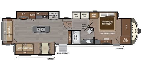 2017 Keystone Montana 5th Wheel Floor Plans | Floor Roma