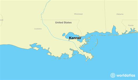 Where is Kenner, LA? / Kenner, Louisiana Map - WorldAtlas.com