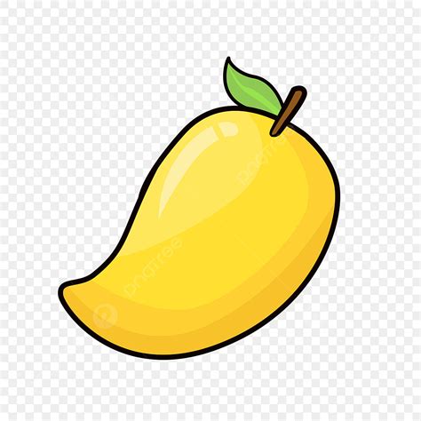 Mango Seed Clip Art