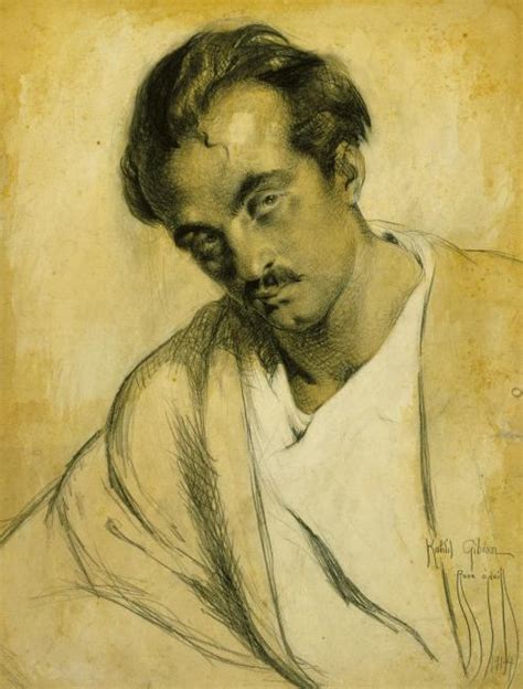 Portrait of Kahlil Gibran | Smithsonian American Art Museum