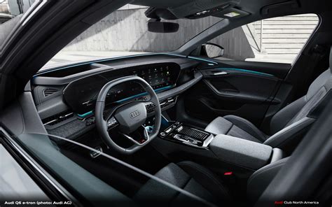 How the Interior of the Audi Q6 e-tron Applies the Brand’s New Design Philosophy in Series ...