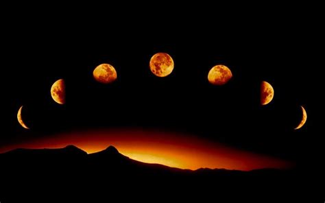 Phases of the Moon Wallpaper - WallpaperSafari