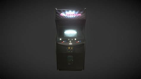 Two Player Arcade - Download Free 3D model by smsithlord [c1f1502] - Sketchfab