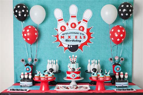 New 2018! New Bowling Birthday Party Ideas New HD Kids Bowling Party, Bowling Party Themes ...