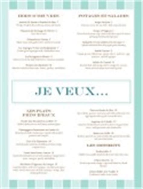 French Restaurant Menu Templates - MustHaveMenus