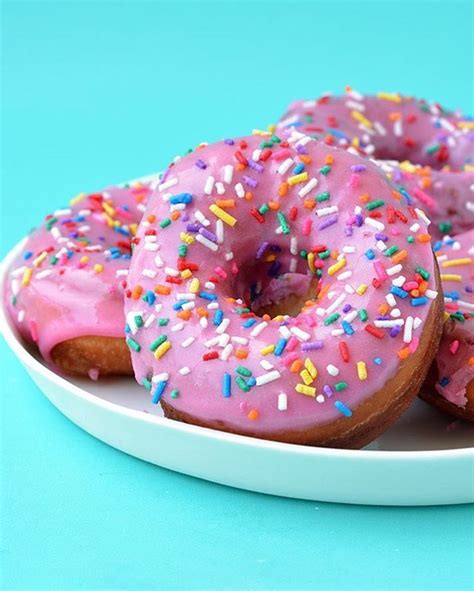 Pink Glazed Doughnuts Recipe | The Feedfeed