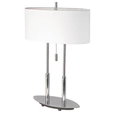 Radionic Hi Tech Requin 20 in. Polished Chrome Table Lamp-TL_DM2222-PC ...