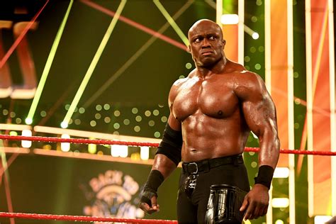 WWE Superstar Bobby Lashley Reacts To Falling Out Of The Ring | USA Insider