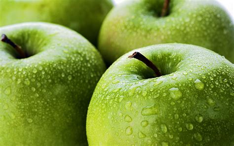 Green Apple Wallpapers Group - Fruits Wallpapers For Desktop ...