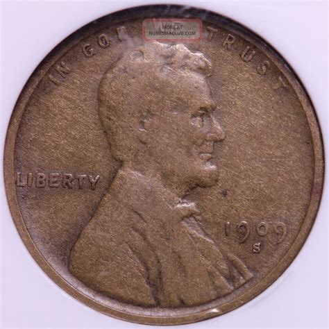 1909 - S Lincoln Wheat Cent Penny Ngc G6 Bn 3 - 10amt