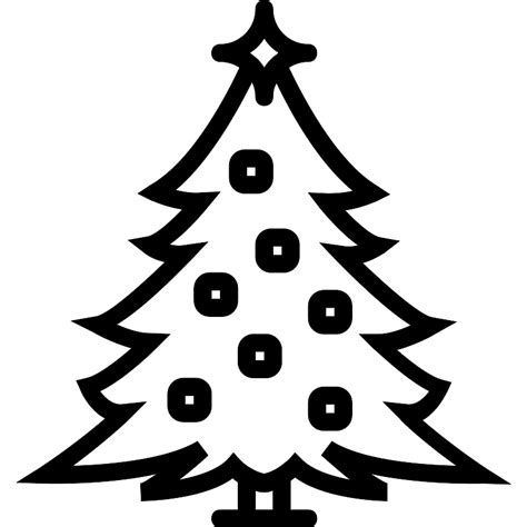 Christmas Tree Vector SVG Icon - SVG Repo