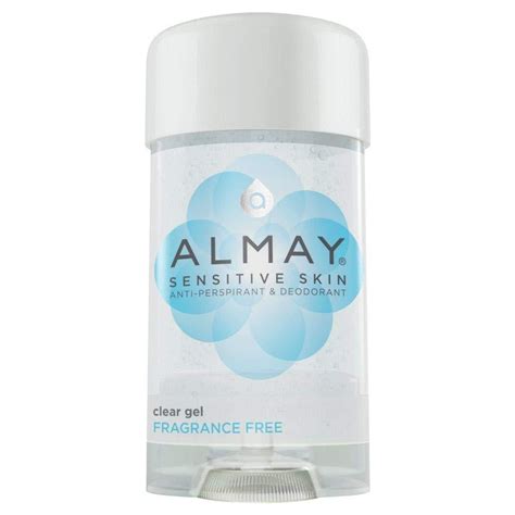 Almay Clear Gel Antiperspirant Deodorant for Women, Hypoallergenic ...