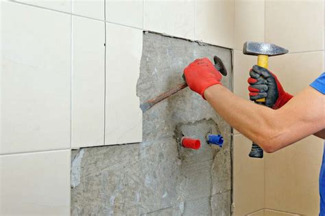 How to Remove a Tile Backsplash