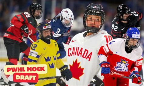 PWHL Mock Draft 1.0: We Know The Order, Here Are The Picks - The Hockey ...