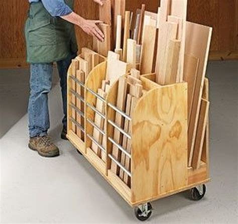 Workshop Storage Ideas Workbenches 1 | Lumber storage, Diy woodworking ...