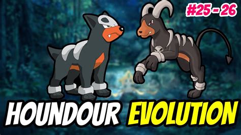 Houndour Evolution Chart