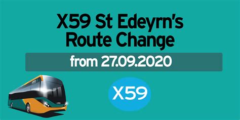 X59 Route Change - Cardiff Bus