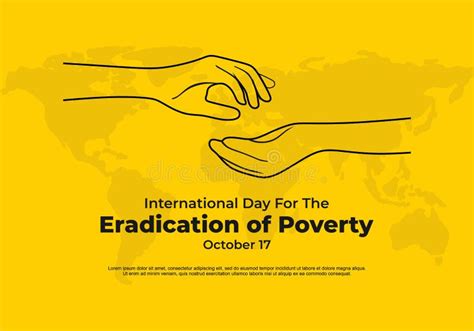 International Day for the Eradication of Poverty Poster on October 17 ...