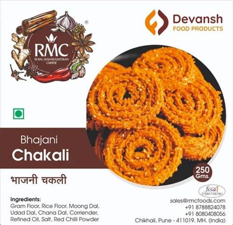 RMC Bhajani Chakali, Packaging Size: 250 Grams at Rs 520/kg in Pune | ID: 27104819833