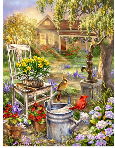 Springbok Puzzles - 500 pieces in 2022 | Spring song, Springbok, Painting